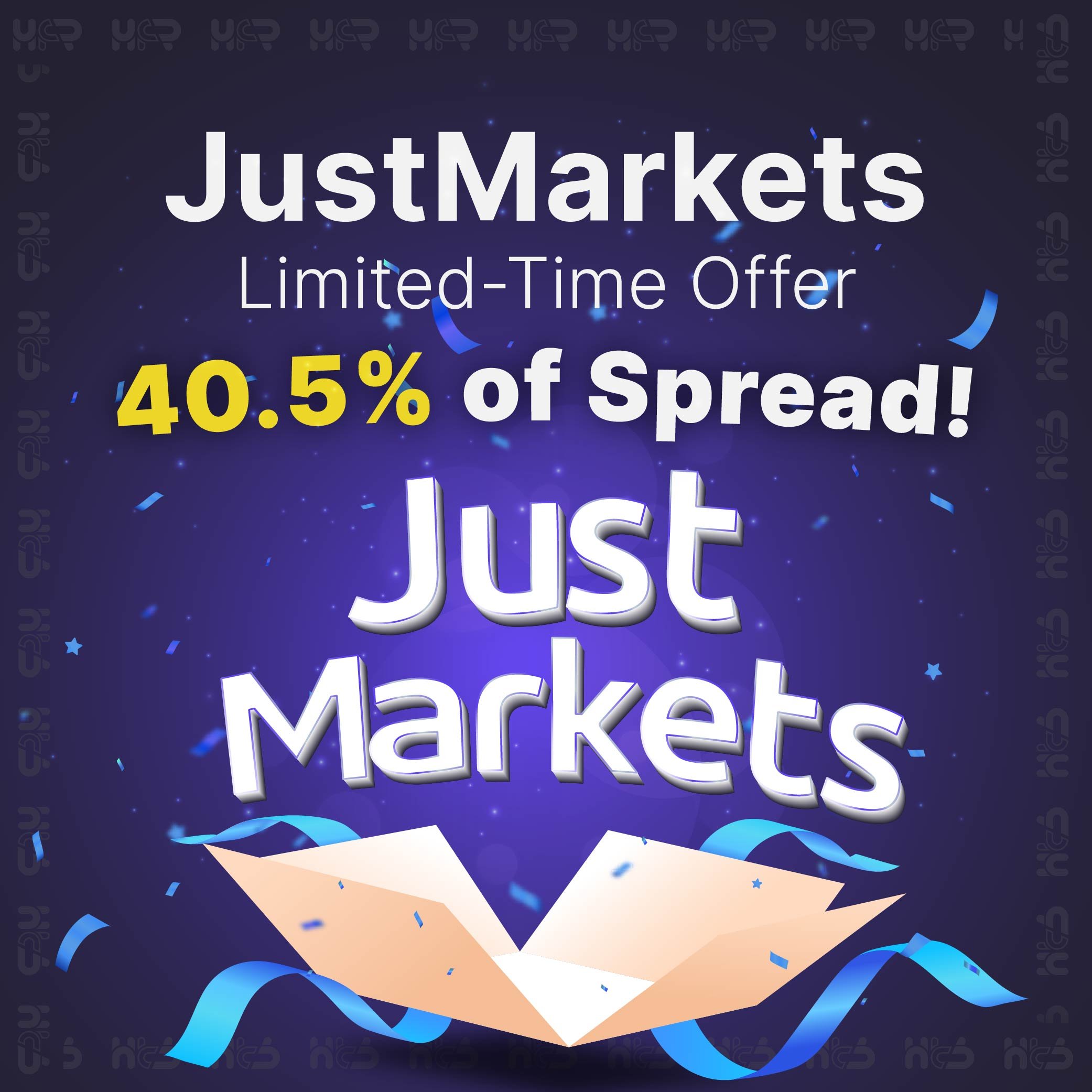 image about Boost Your JustMarkets Rebates Up to 40.5% of Spread – Exclusive Bonus
