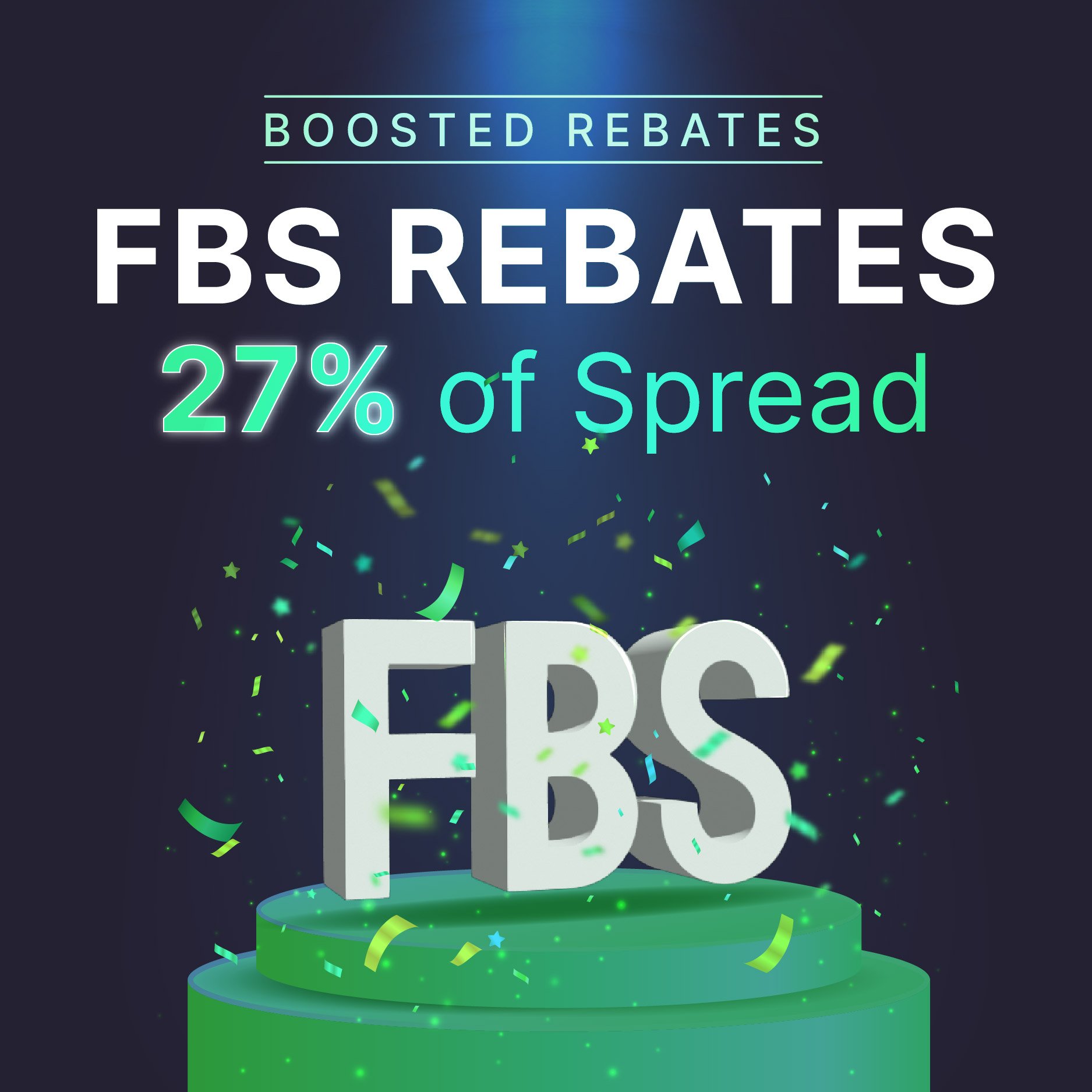 image about FBS Rebates Increased to 27% of the Spread