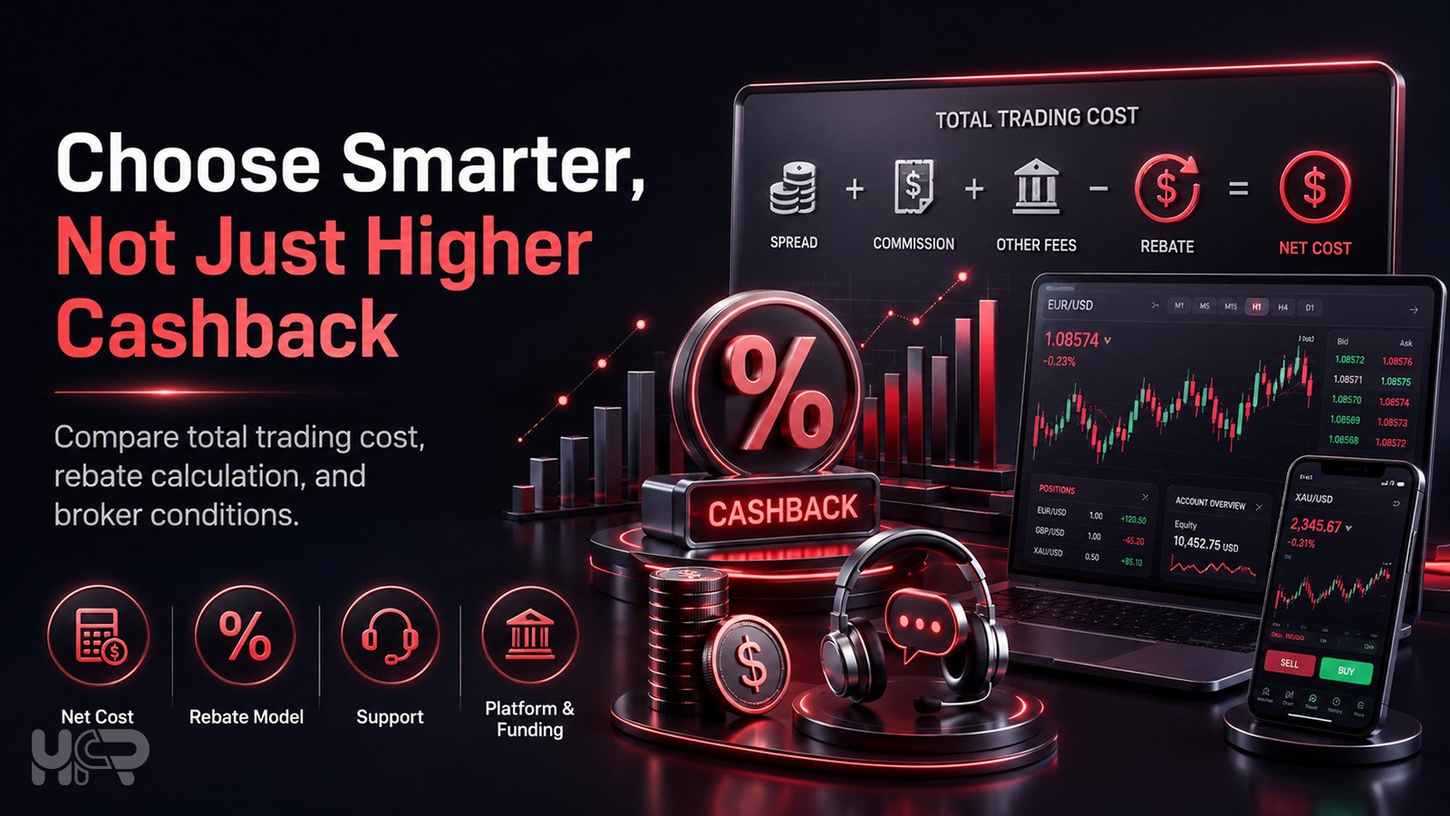Forex broker cost comparison with spreads commissions and cashback