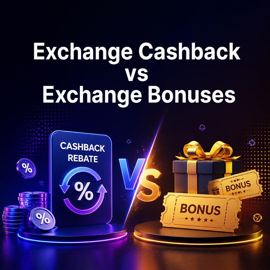 image about Crypto Exchange Cashback vs Exchange Bonuses: What Is the Difference?
