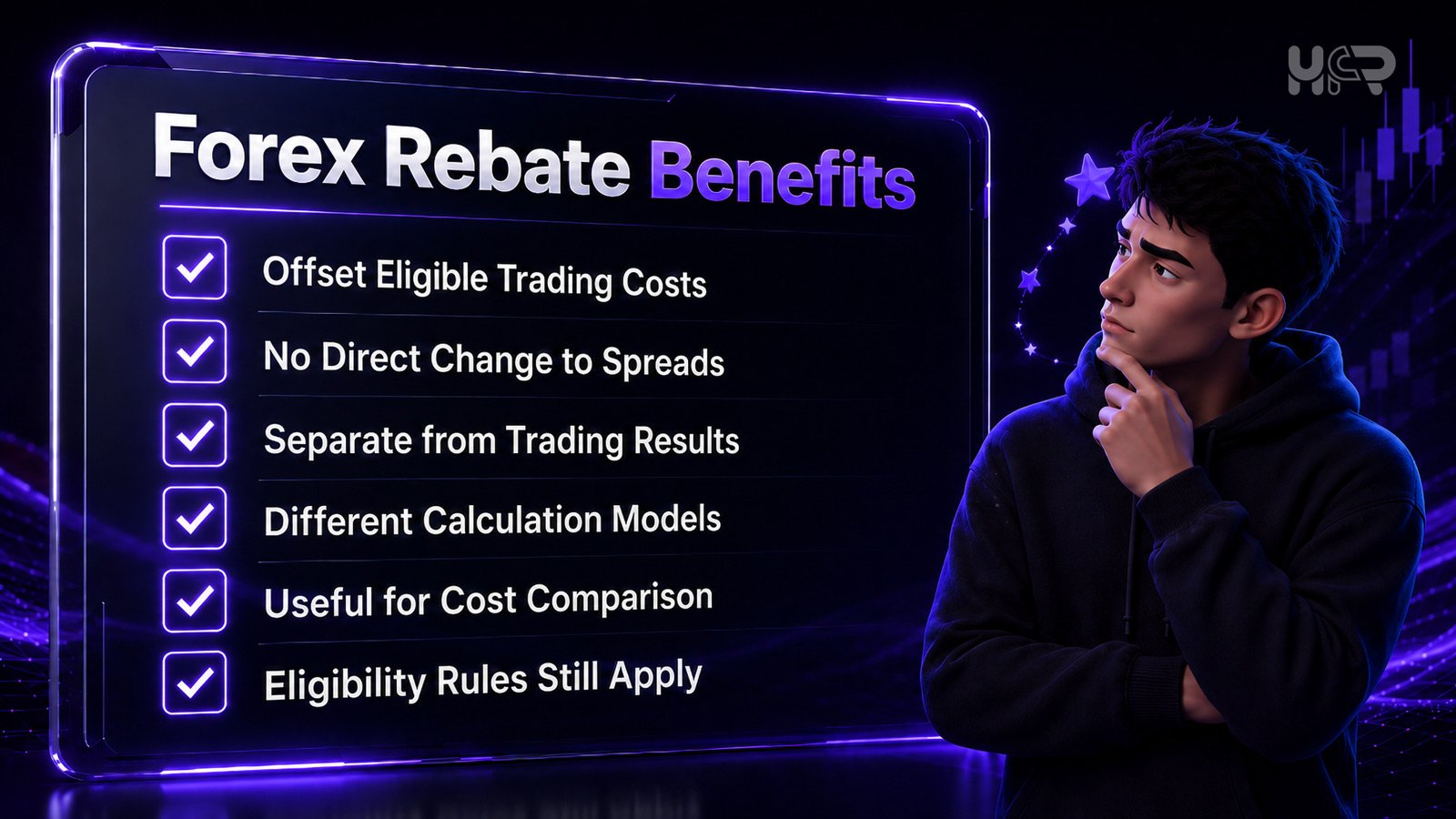 Forex rebate benefits including eligible trading cost offsets