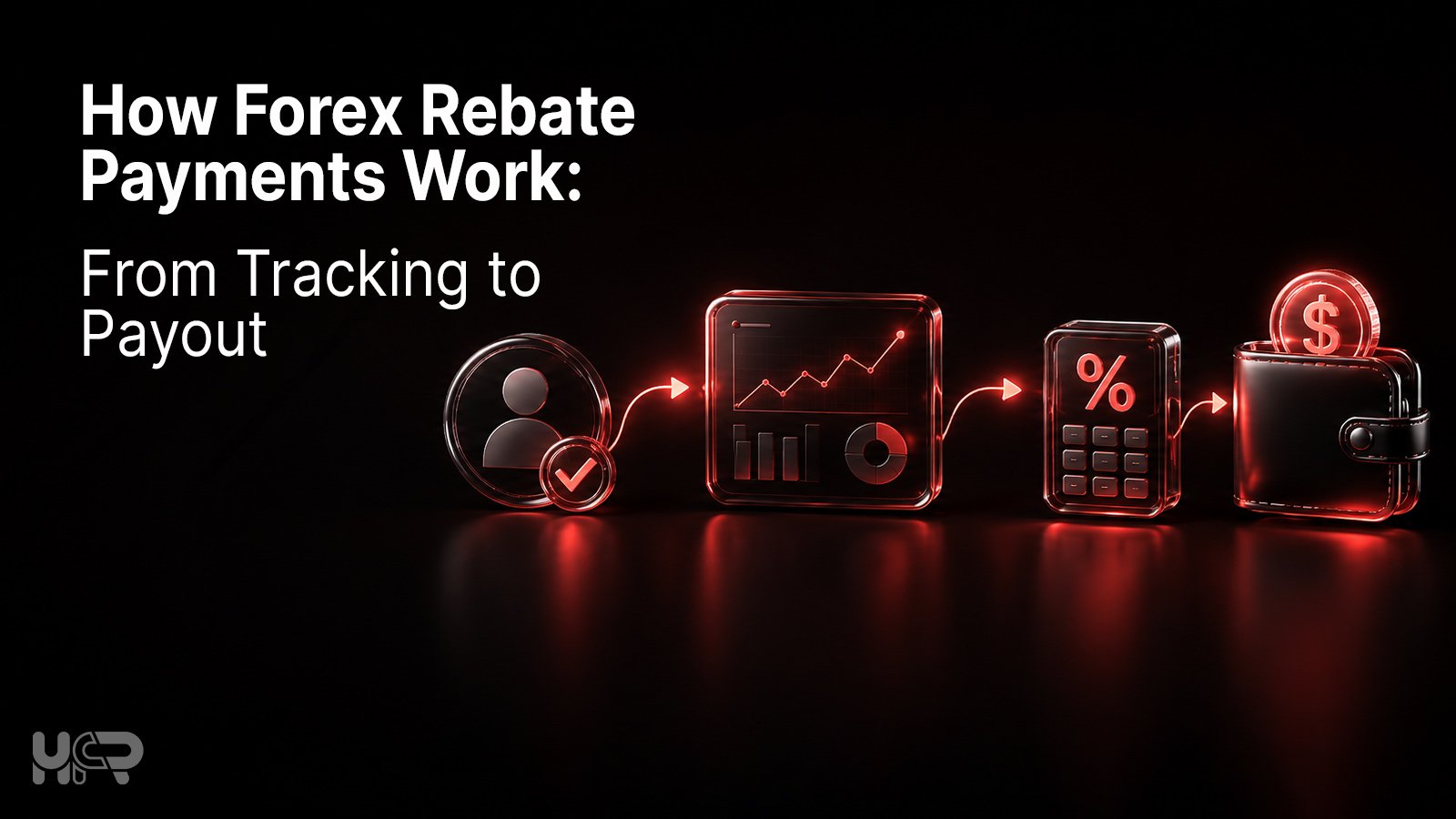Forex rebate payment process from account tracking to payout with HFR cashback flow