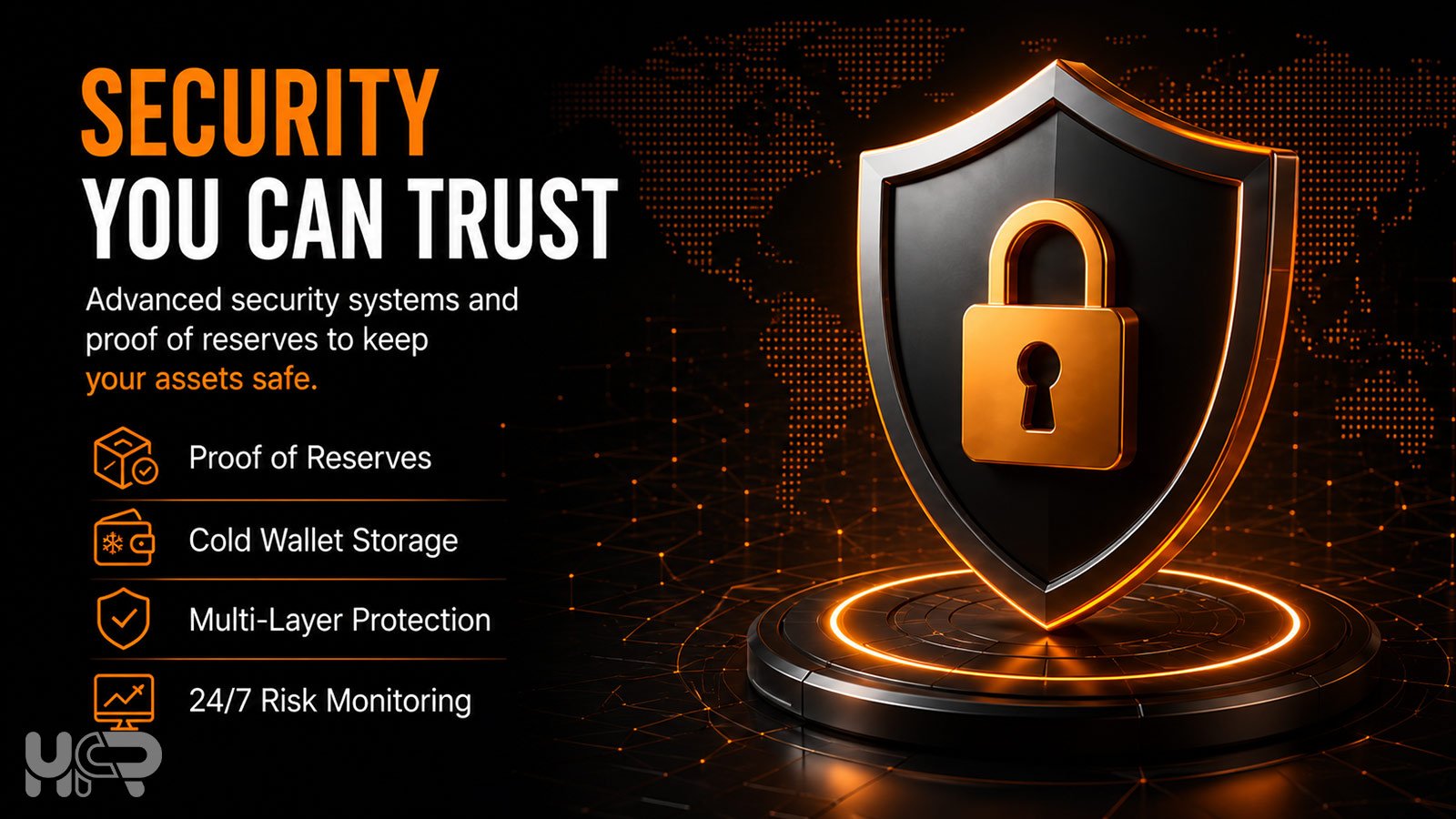 BloFin security features including Proof of Reserves and account protection tools