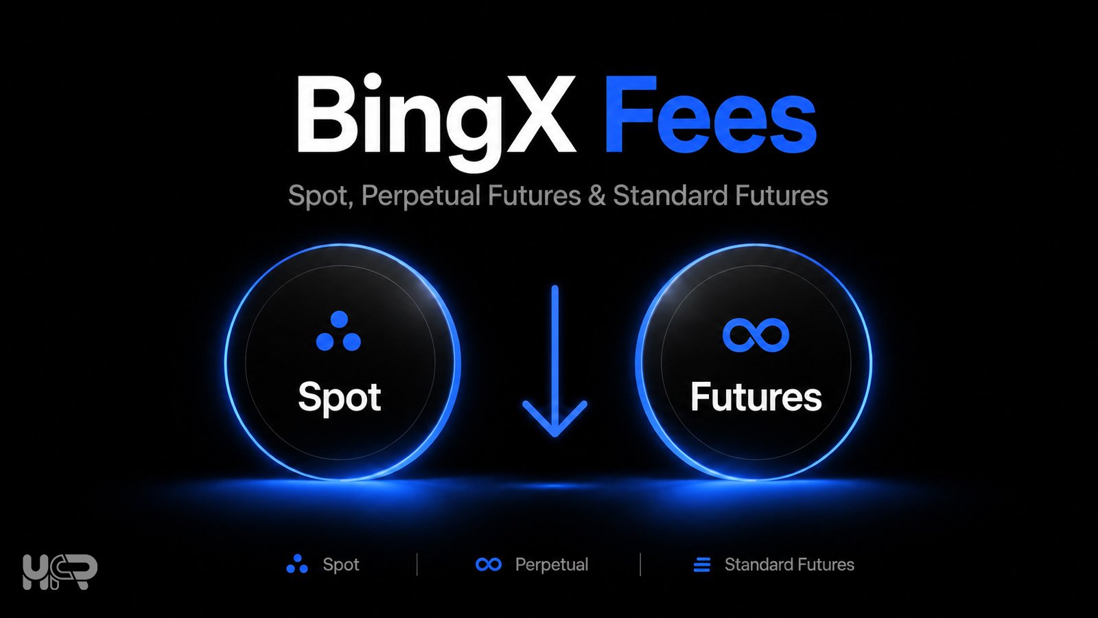 BingX spot, perpetual futures and Standard Futures fee categories