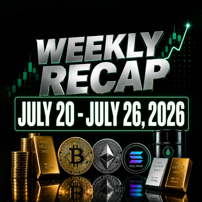 image about Weekly Crypto and Forex Market Recap: July 20-26, 2026