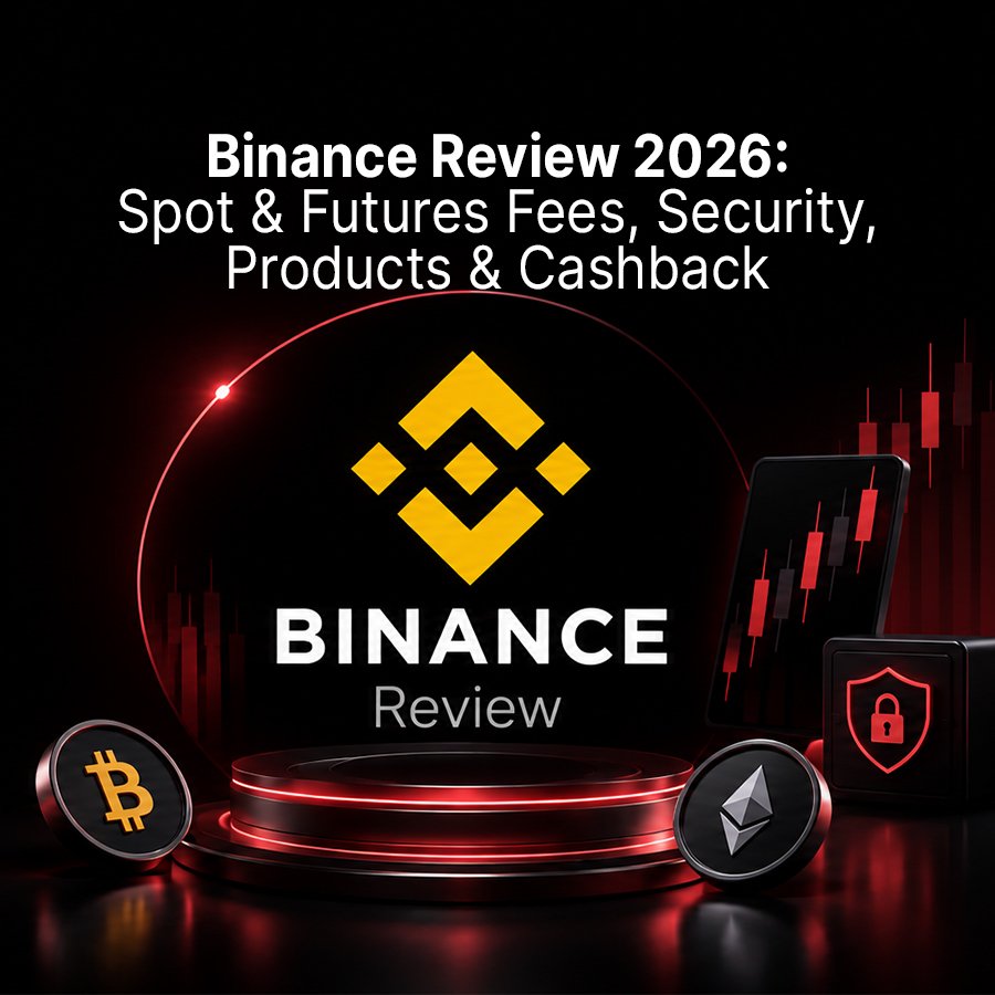 image about Binance Review 2026: Spot & Futures Fees, Security, Products & Cashback