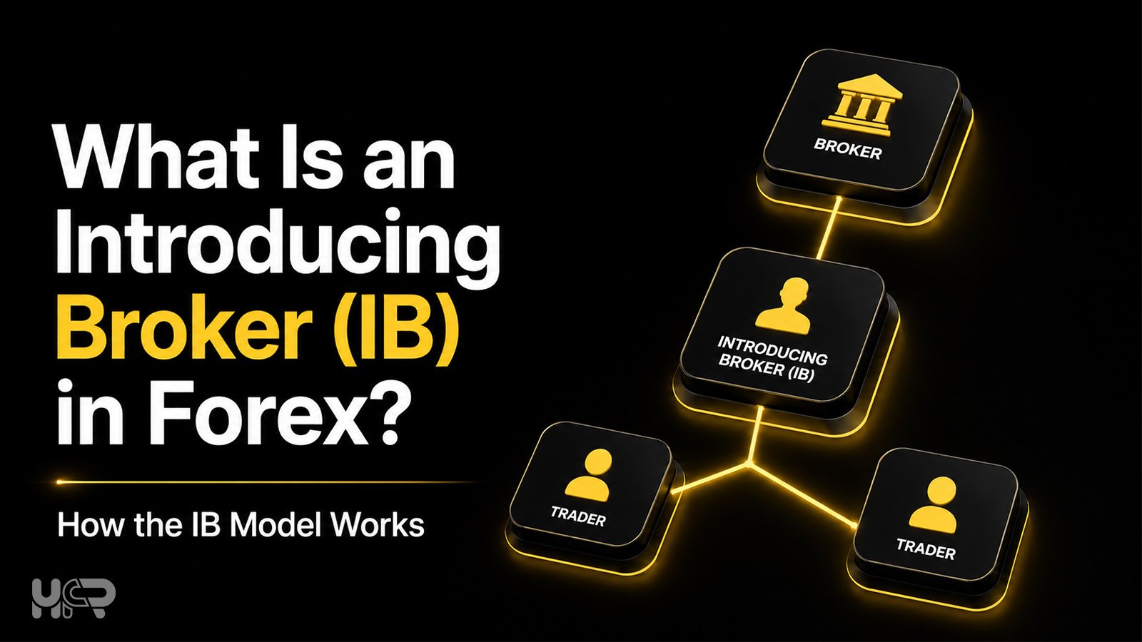 What is an Introducing Broker in forex showing the relationship between a broker, IB and traders.