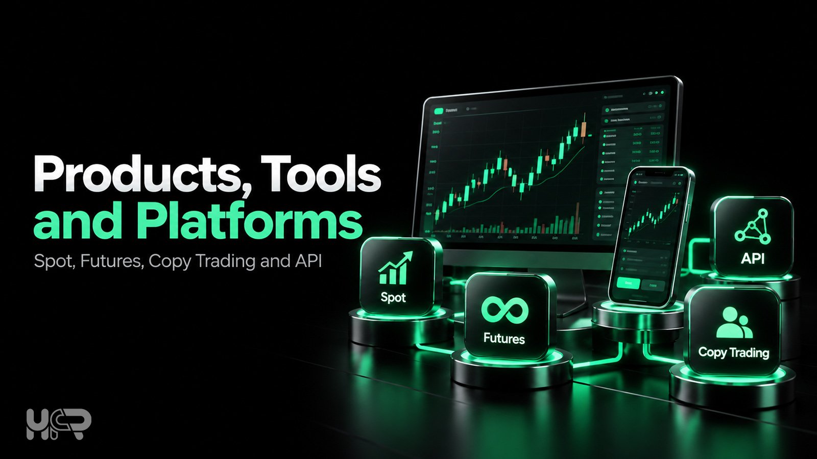 Bitunix Spot, Futures, Copy Trading, mobile platform and API tools