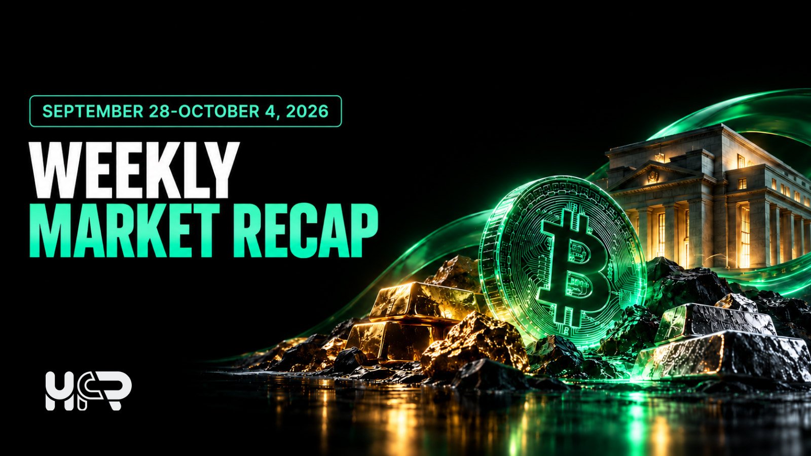 Weekly market recap for September 28 to October 4, 2026 covering forex, crypto, gold and silver