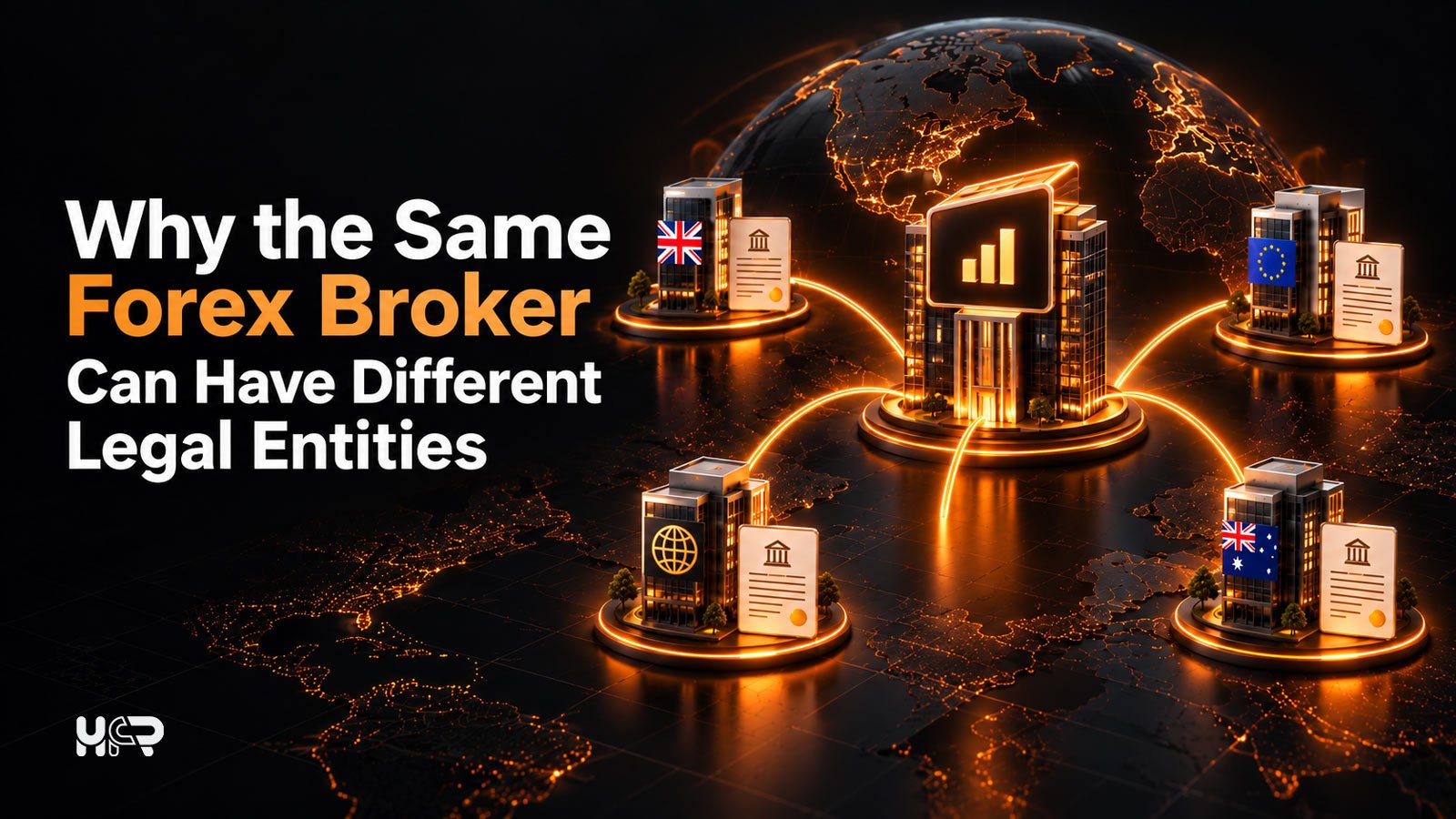One forex broker brand operating through different legal entities in multiple jurisdictions