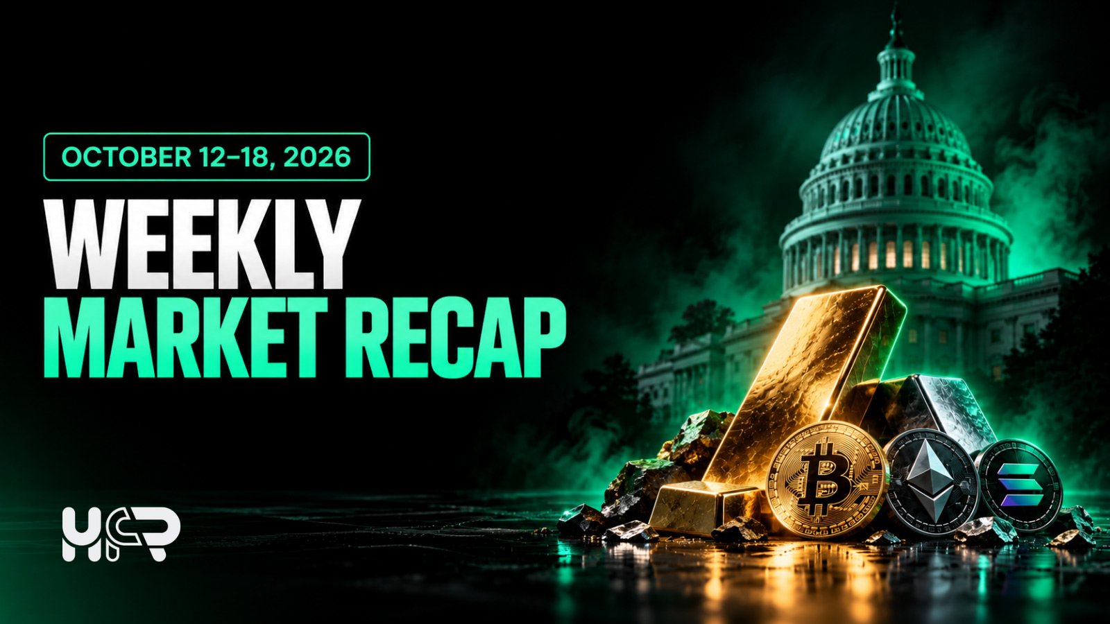 Weekly market recap, 12&ndash;18 October 2026: Inflation, yields, gold and crypto