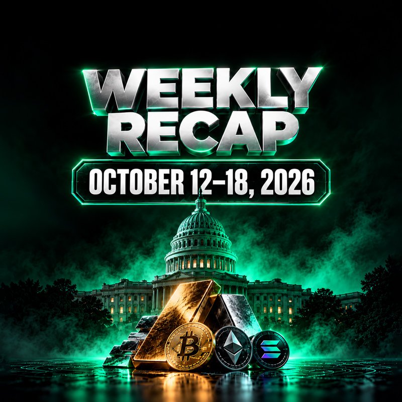 image about Weekly market recap, 12–18 October 2026: Inflation, yields, gold and crypto