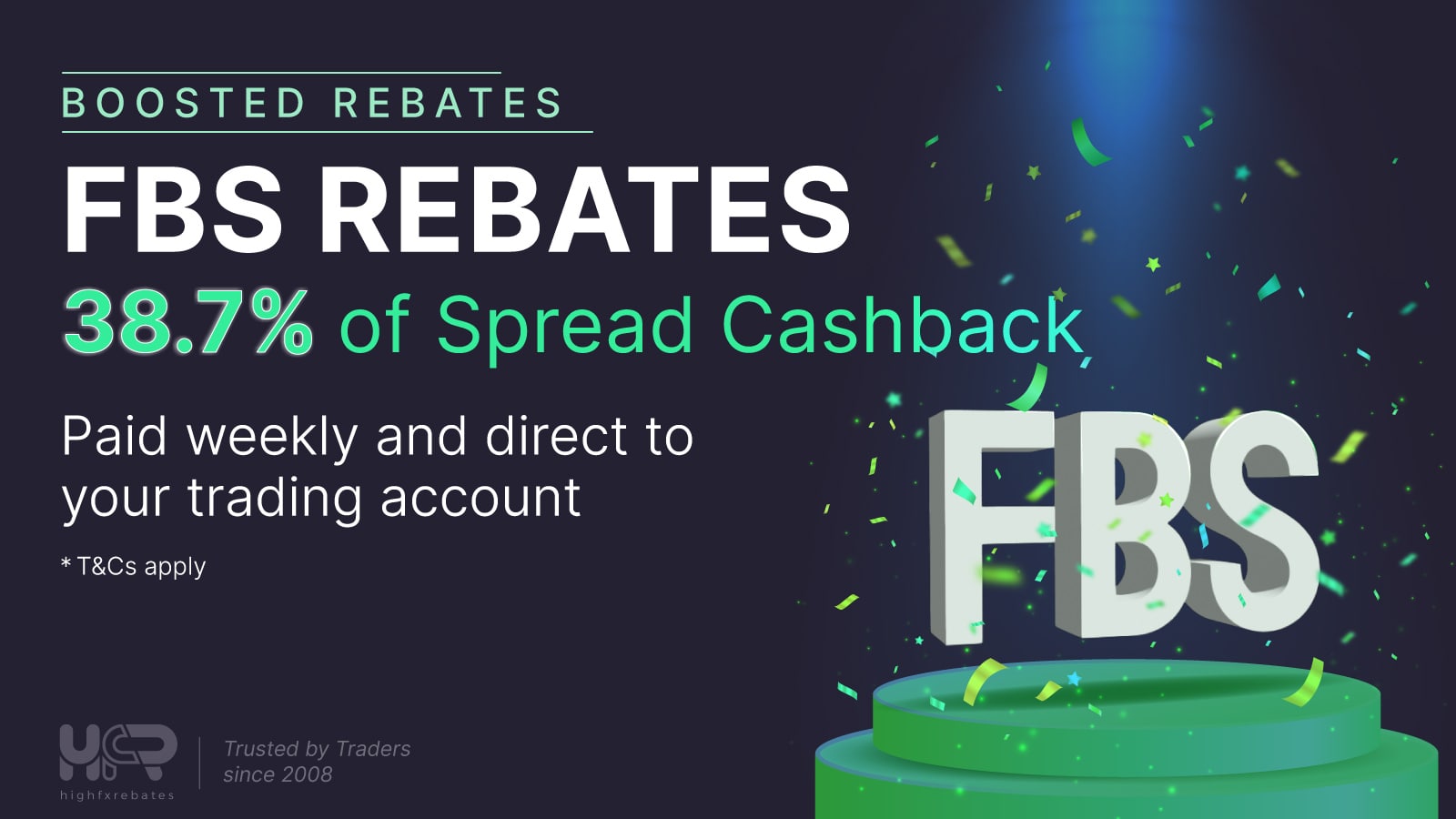 FBS broker special rebate