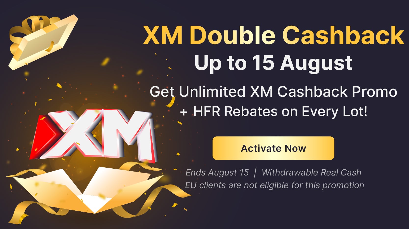 xm broker special rebate